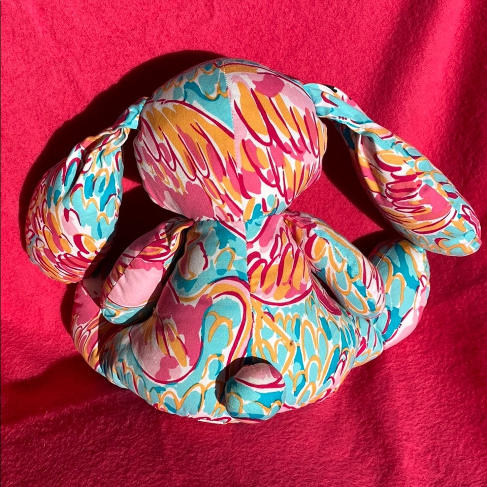 Lilly Pulitzer Colorful EASTER Plush Bunny - Picture 2 of 6